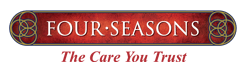 Four Seasons The Care You Trust logo Navy Thinner Rings