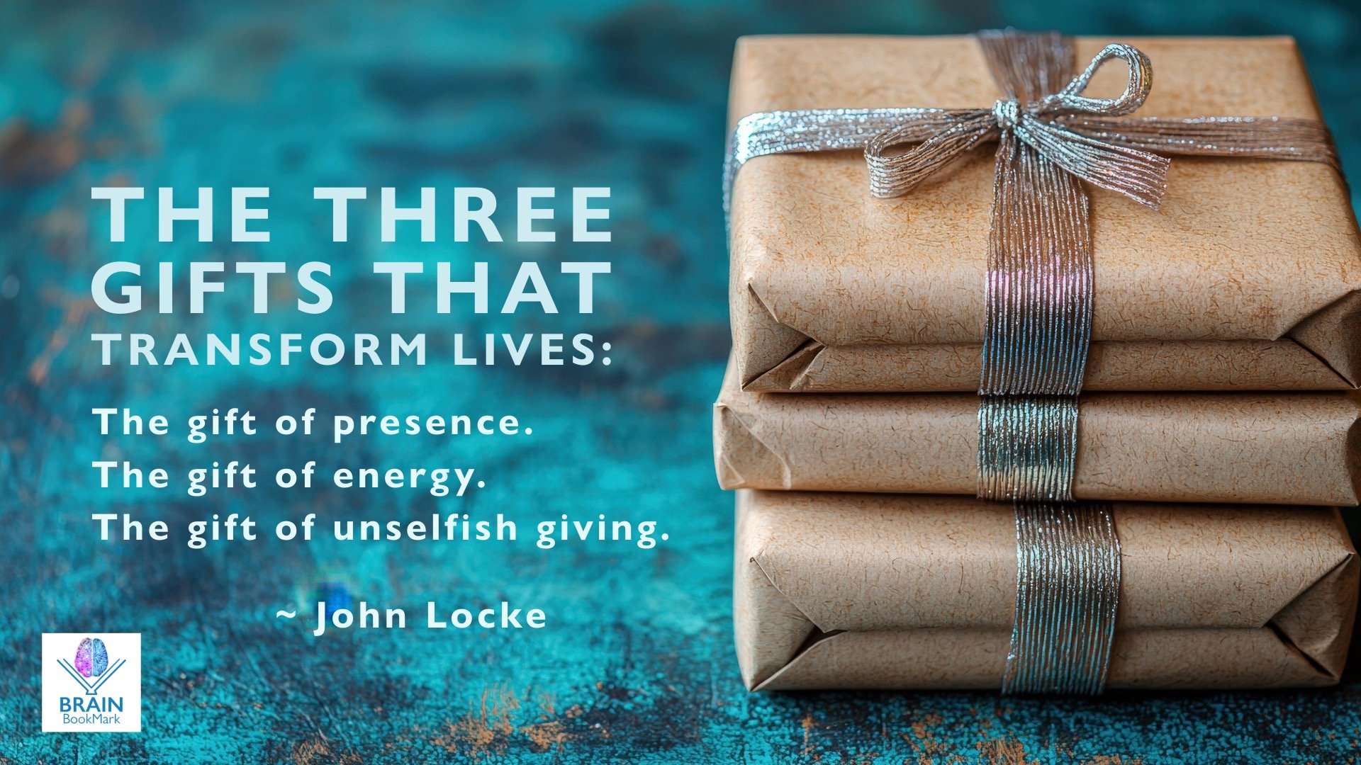 The Three Gifts that Transform Lives