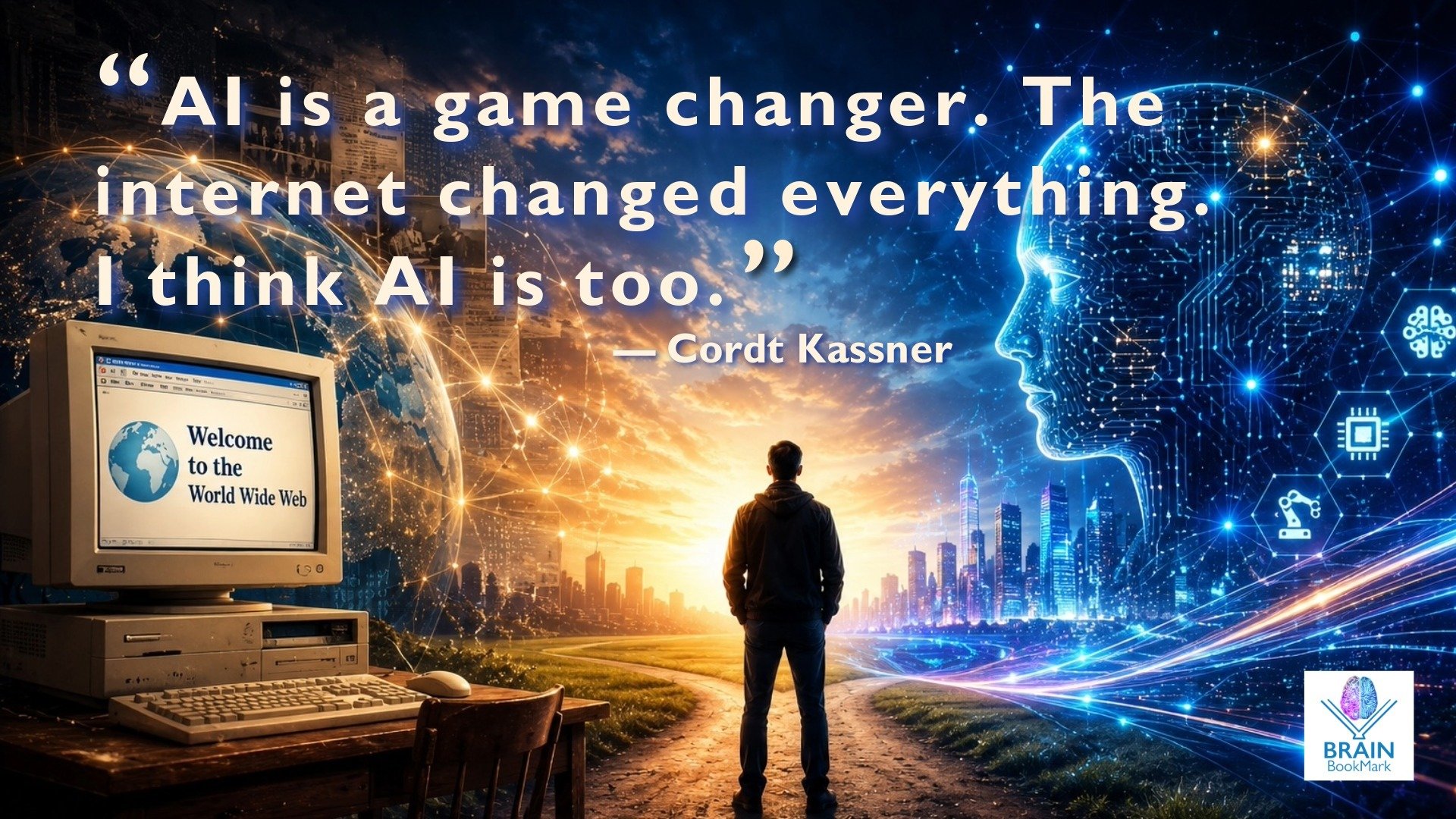 Brain Bookmark by Cordt Kanner / On Ai as a game changer