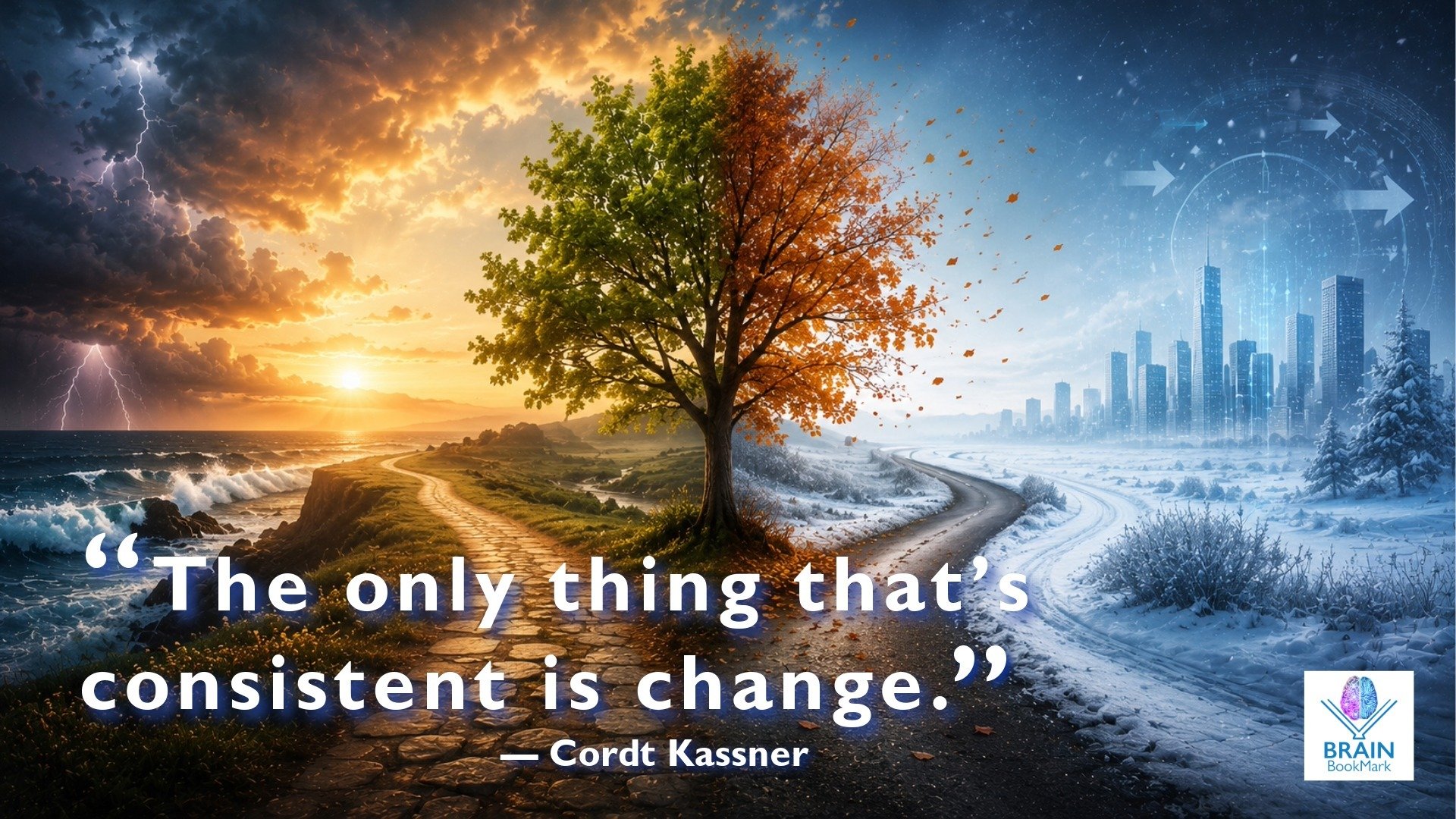 The only thing that's consistent is change by Cordt Kassner
