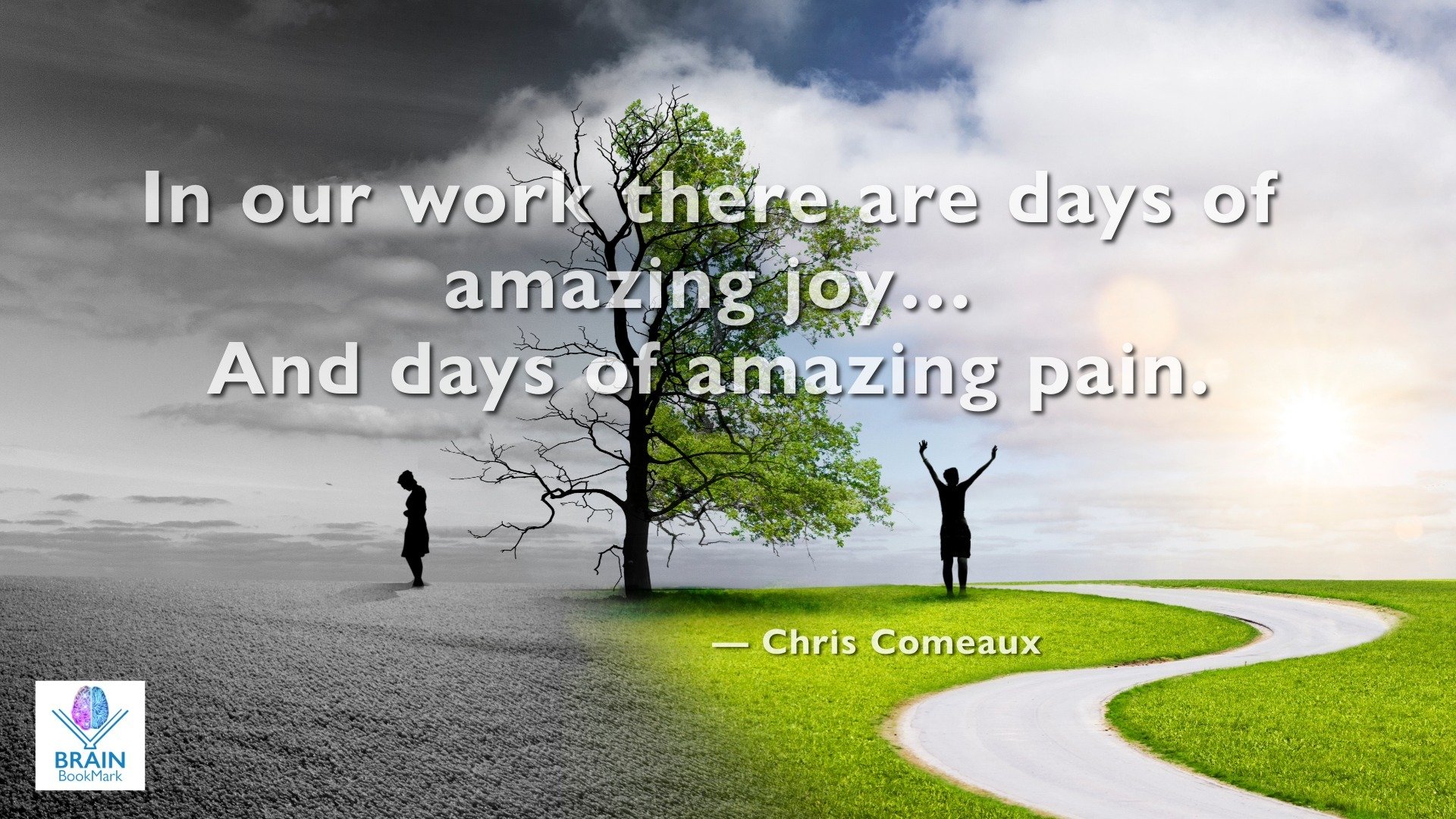 Brain Bookmark by Chris Comeaux