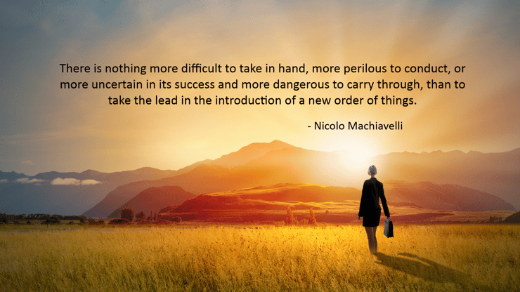 Quote by Nicolo Machiavelli for TCNtalks