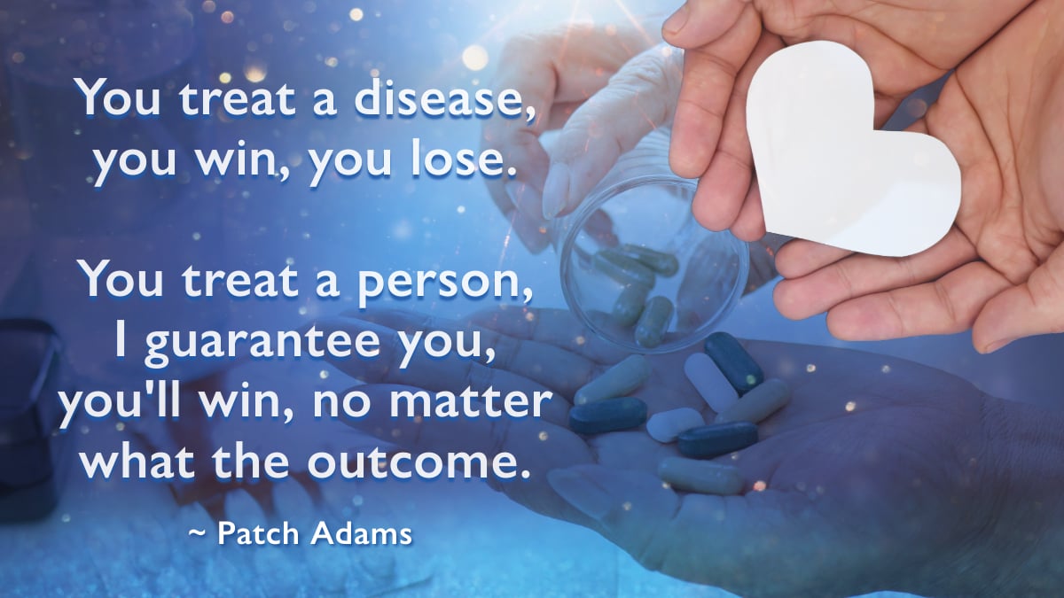 TCNtalks episode quote by Patch Adams
