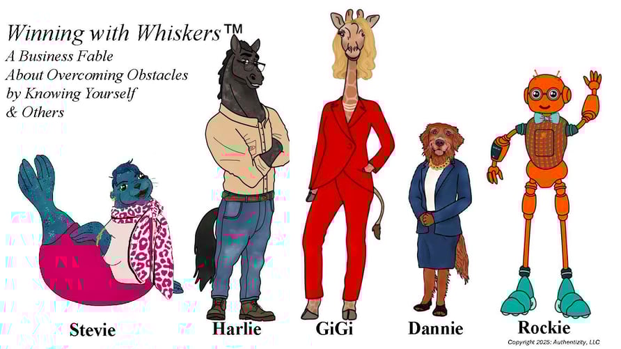 Winning with Whiskers characters