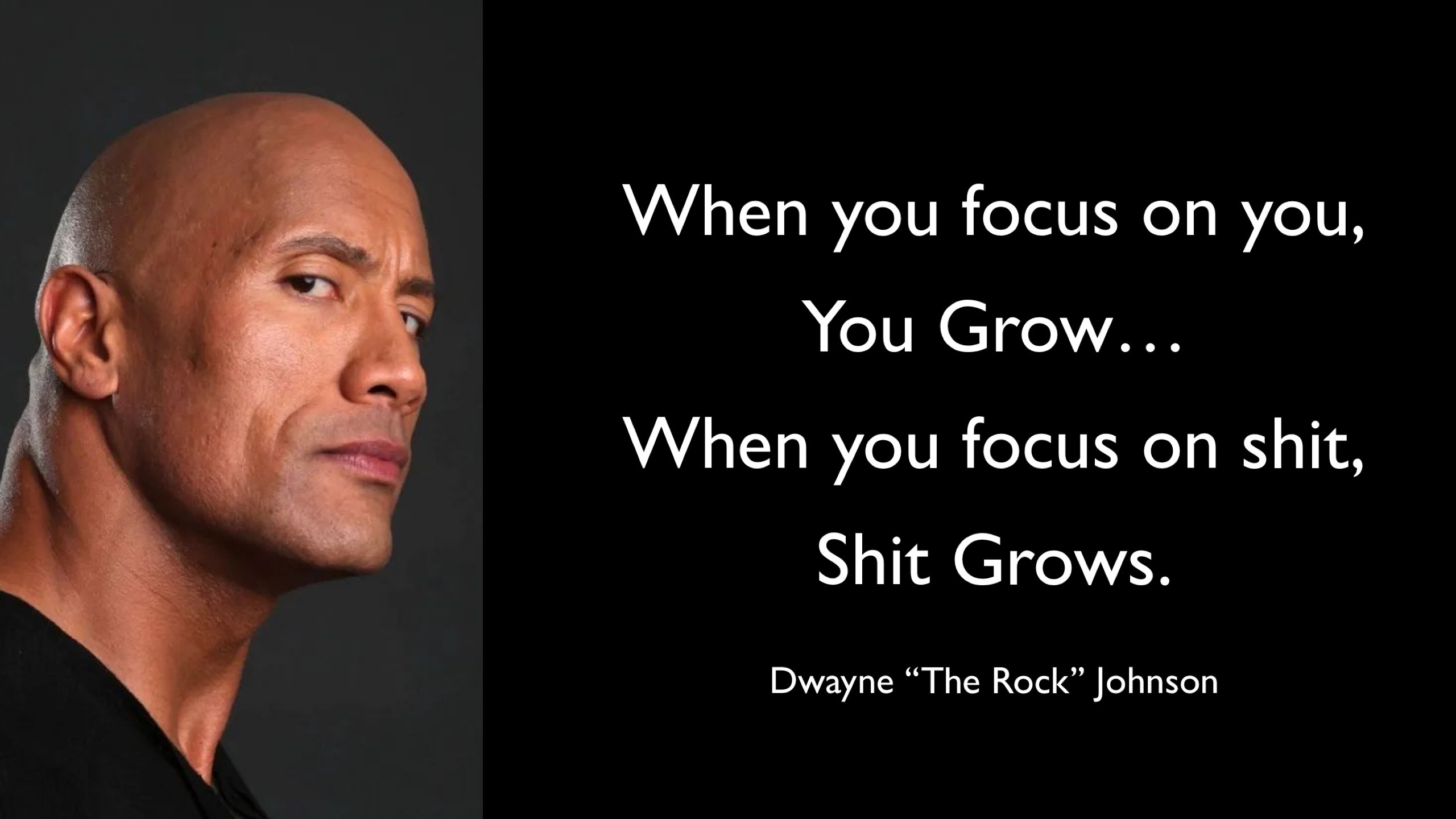 Quote by Dwayne Johnson for TCNtalks