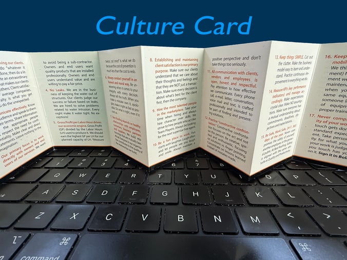 Culture Card, in podcast with Tom Foster
